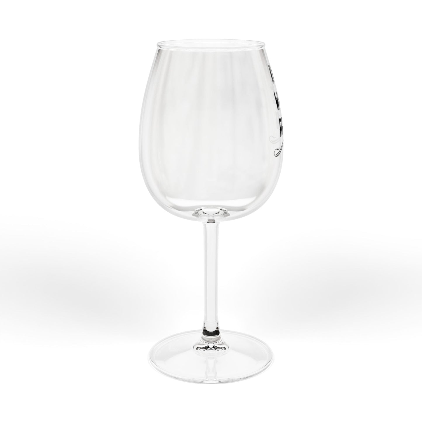 Know Where Ranch Wine Glass
