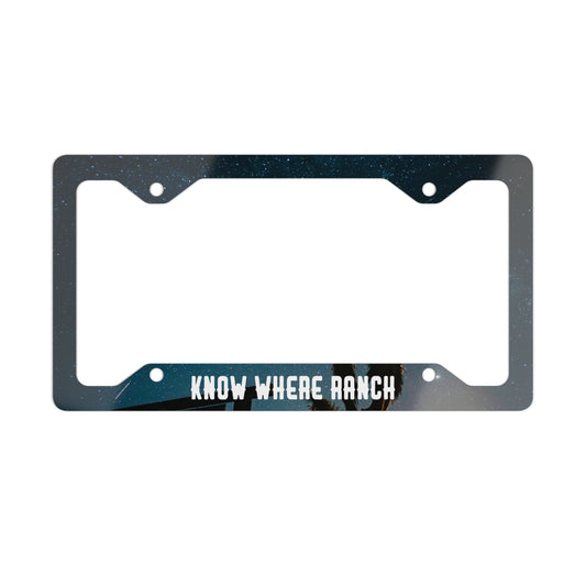 Metal License Plate Frame