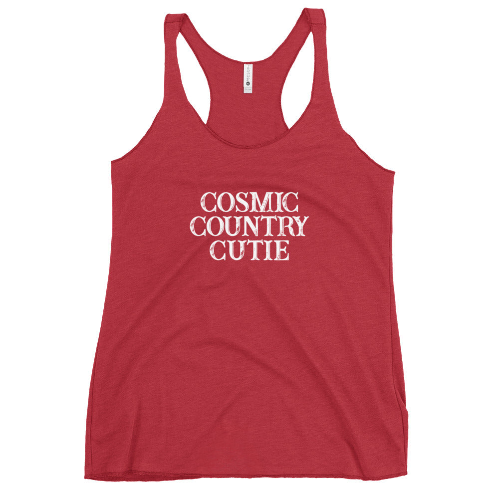 Cosmic Country Cutie - Women's Racerback Tank